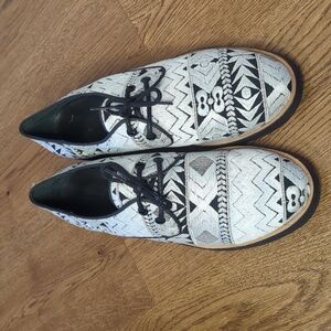 Miista woven Oxford shoes